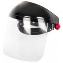 Protector facial transparemte modelo  3-PF-500T ajuste matraca